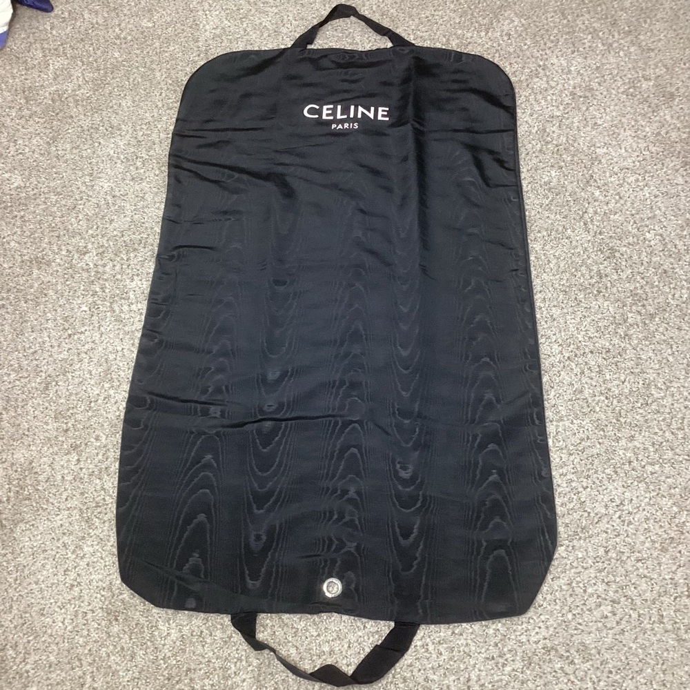 Celine Paris Black Garment Bag Full Zip 26”x45”